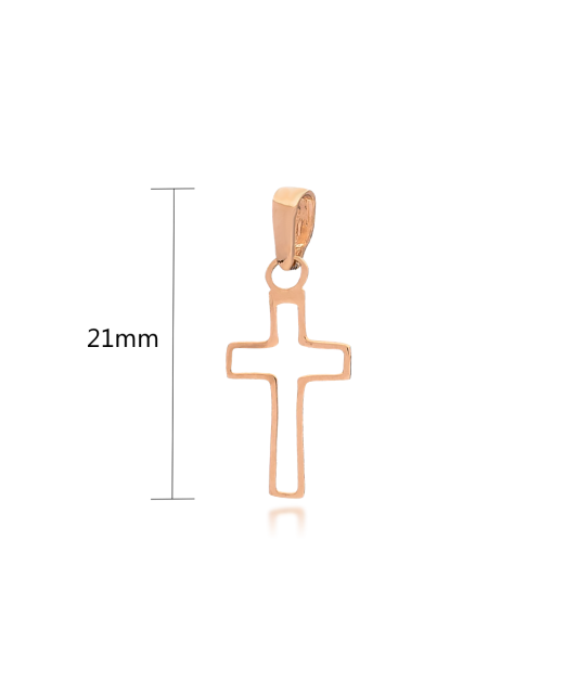 Auksinis pakabukas "Kryželis" - Kryželiai ir ikonos - Goldinga