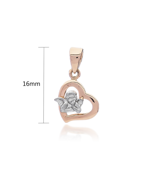 Auksinis pakabukas "Širdelė" - Auksiniai pakabukai - Goldinga