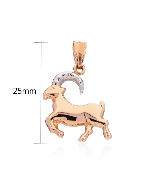 Auksinis pakabukas "Ožiaragis" - Zodiako ženklų pakabukai - Goldinga