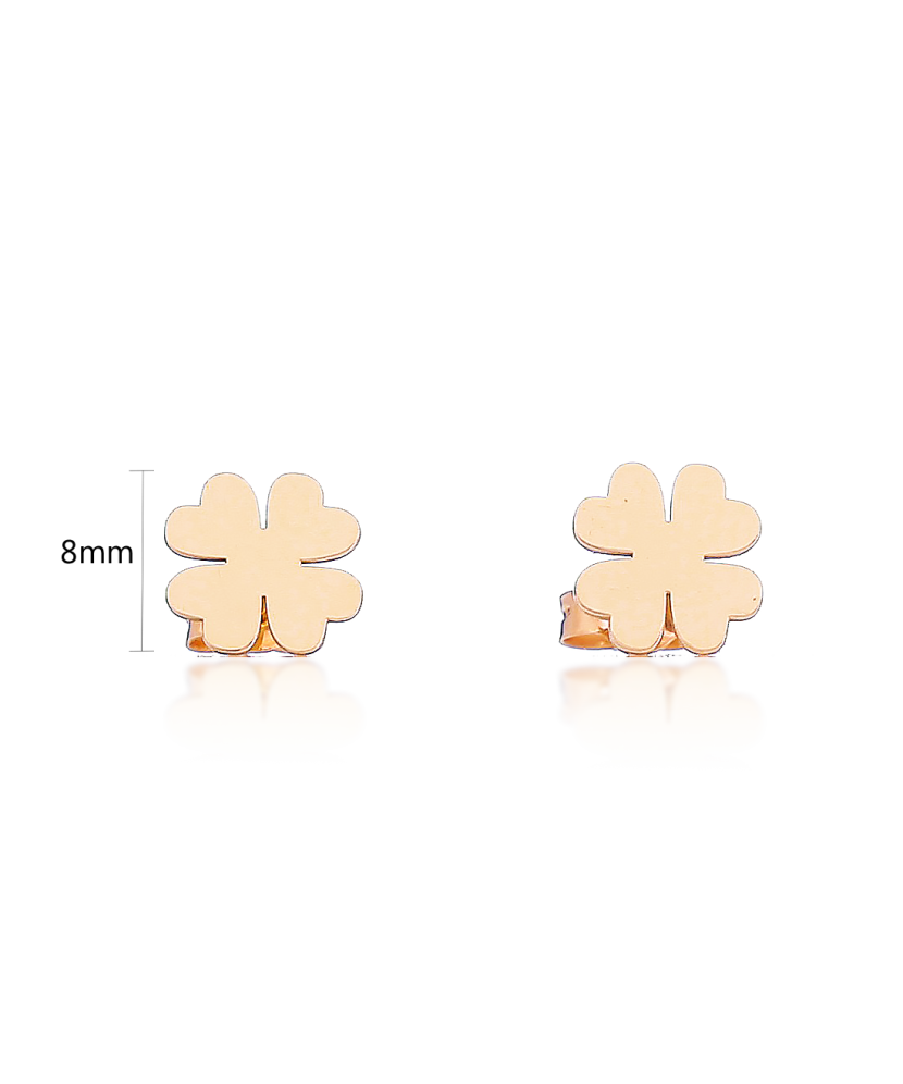 Auksiniai auskarai "dobilėlis" - Auksiniai auskarai - Goldinga