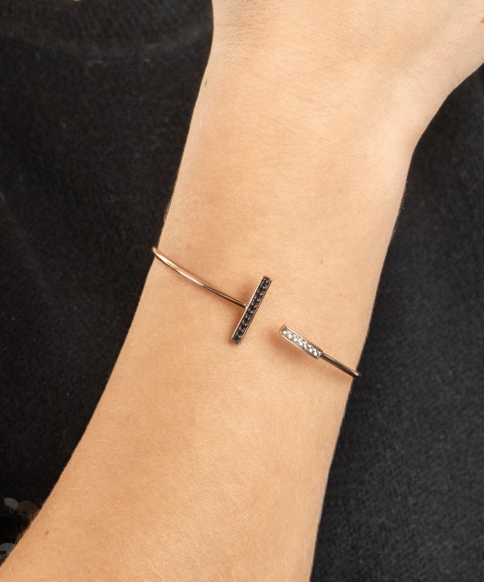 Auksinė apyrankė su safyrais  - Goldinga