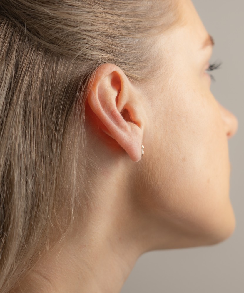 Auksiniai auskarai "Katinas" - Auksiniai auskarai - Goldinga