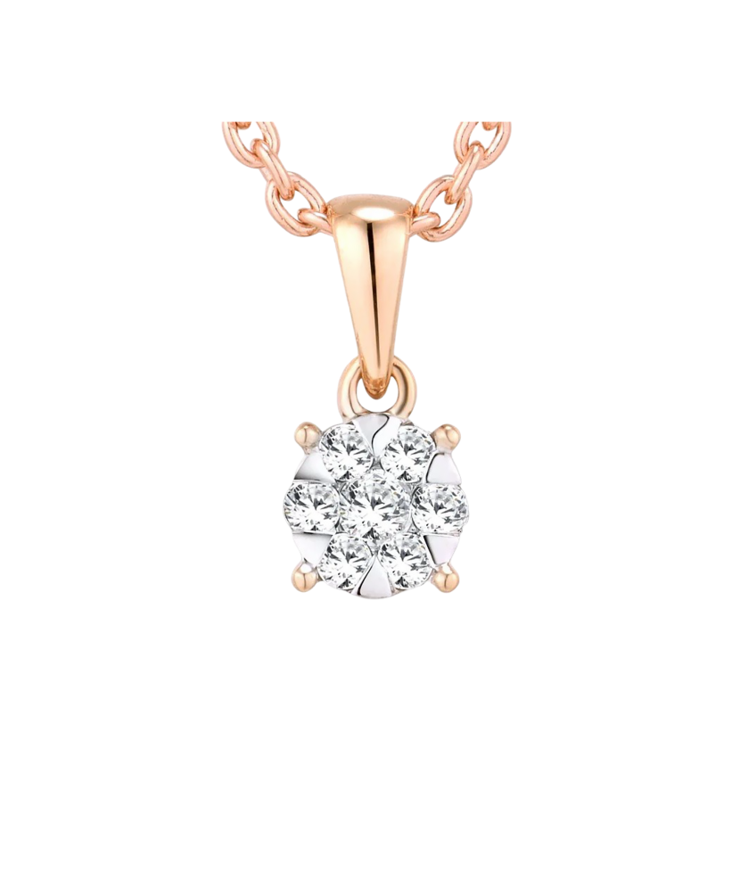 Auksinis pakabukas su deimantais  - Goldinga