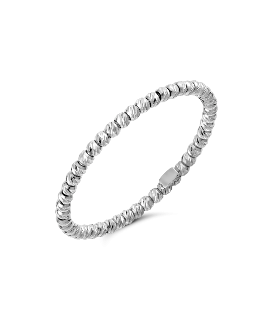 Balto aukso žiedas - Auksiniai žiedai - Goldinga