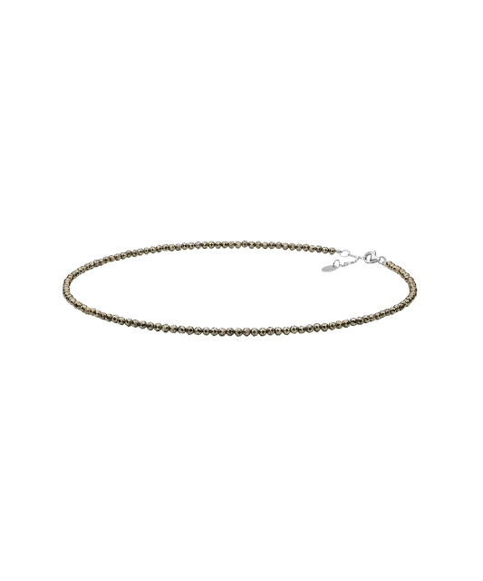 Vėrinys Su piritais ir Sidabru - Perlų vėriniai - Goldinga