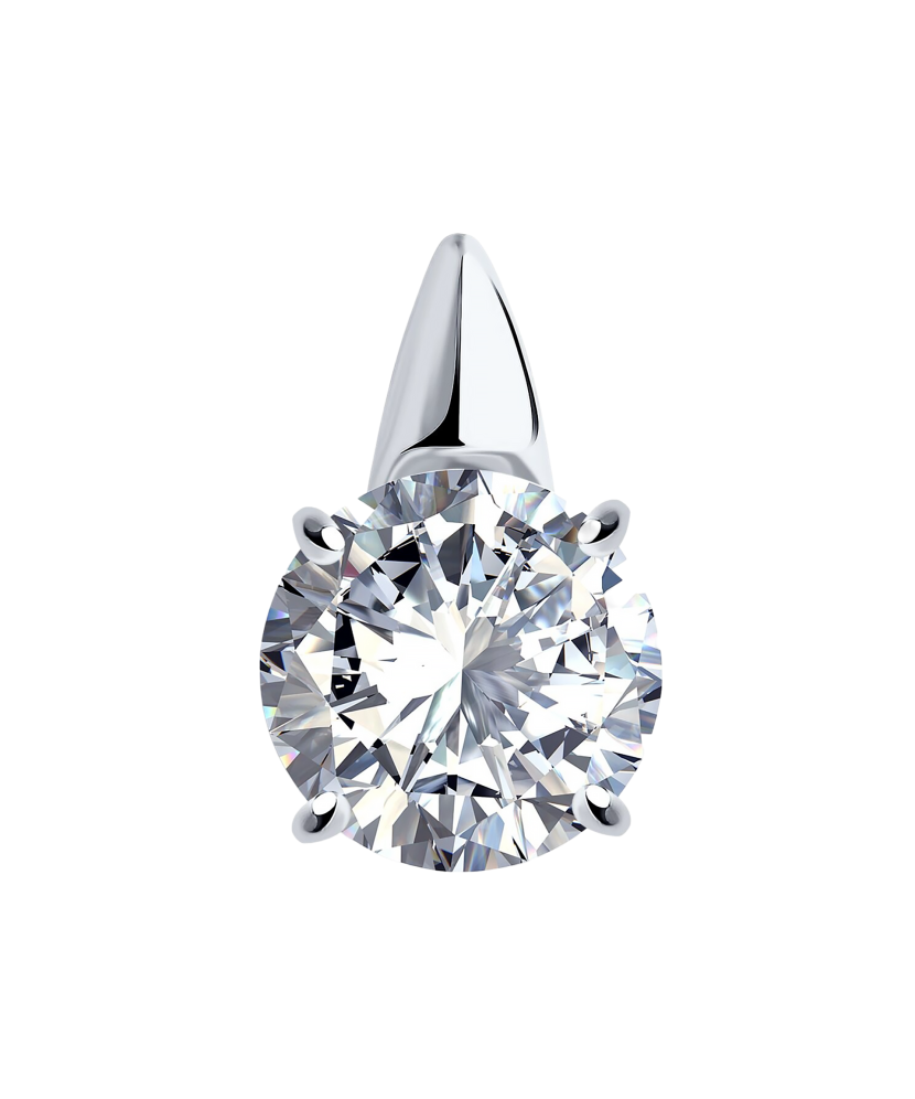 Sidabrinis pakabukas su cirkoniais