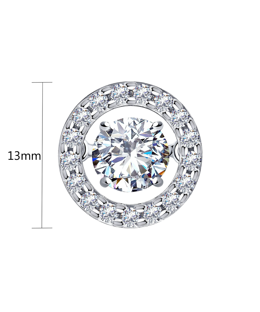 Sidabrinis pakabukas su cirkoniais