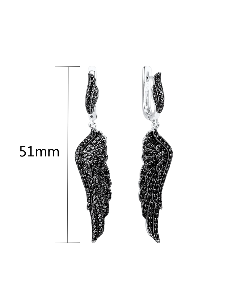 Sidabriniai auskarai su špineliais - Sidabriniai auskarai - Goldinga