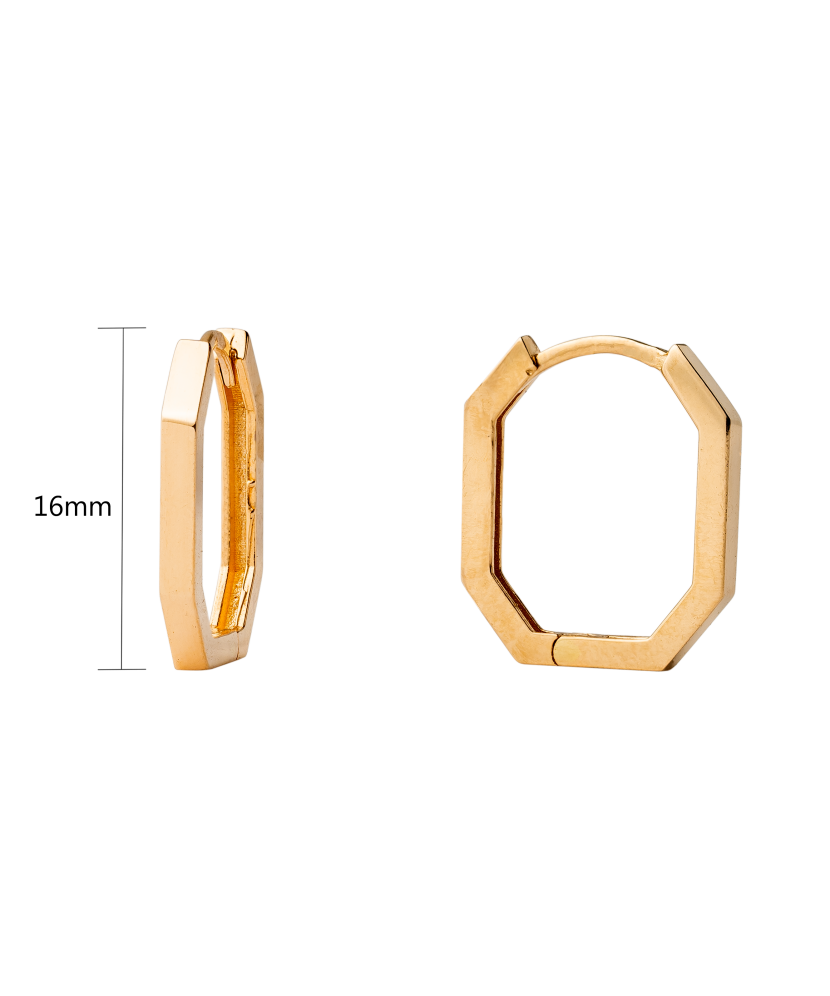 Auksiniai auskarai  - Goldinga