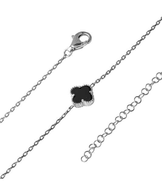 Sidabrinė Apyrankė Su emale  - Goldinga