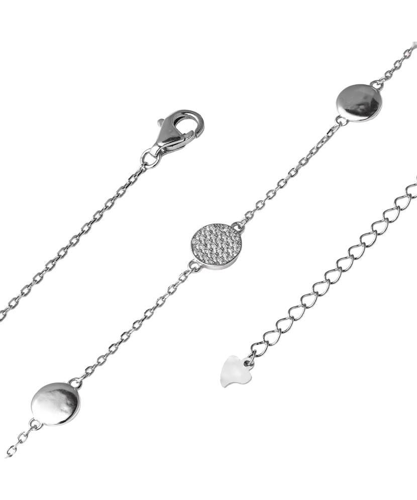 Sidabrinė Apyrankė Su Cirkoniais  - Goldinga