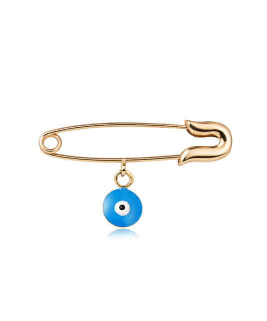 Auksinė sagė su emale