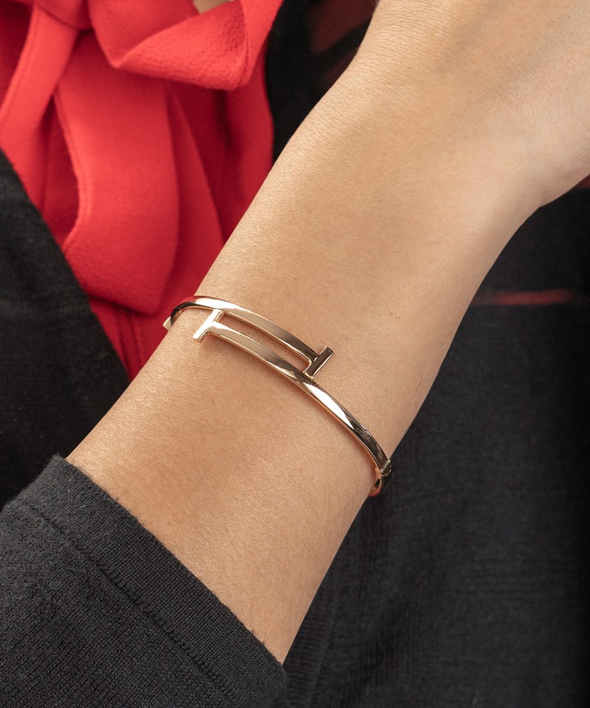 Auksinė Kieta Apyrankė