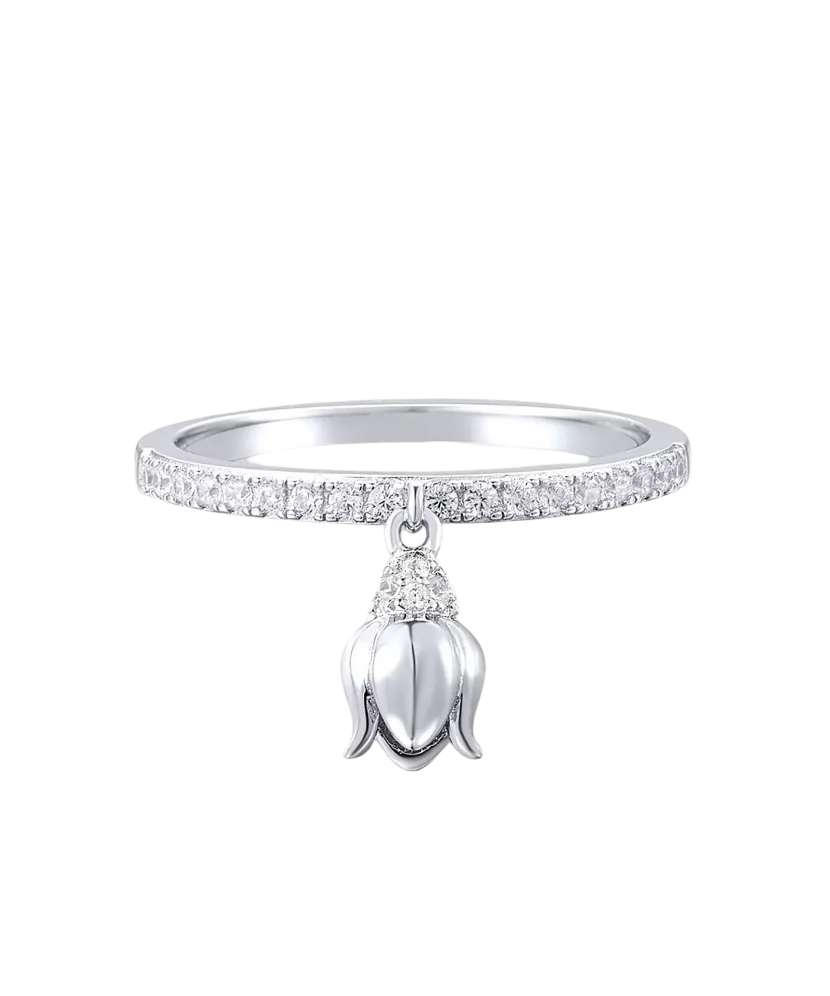 Sidabrinis žiedas su cirkoniais