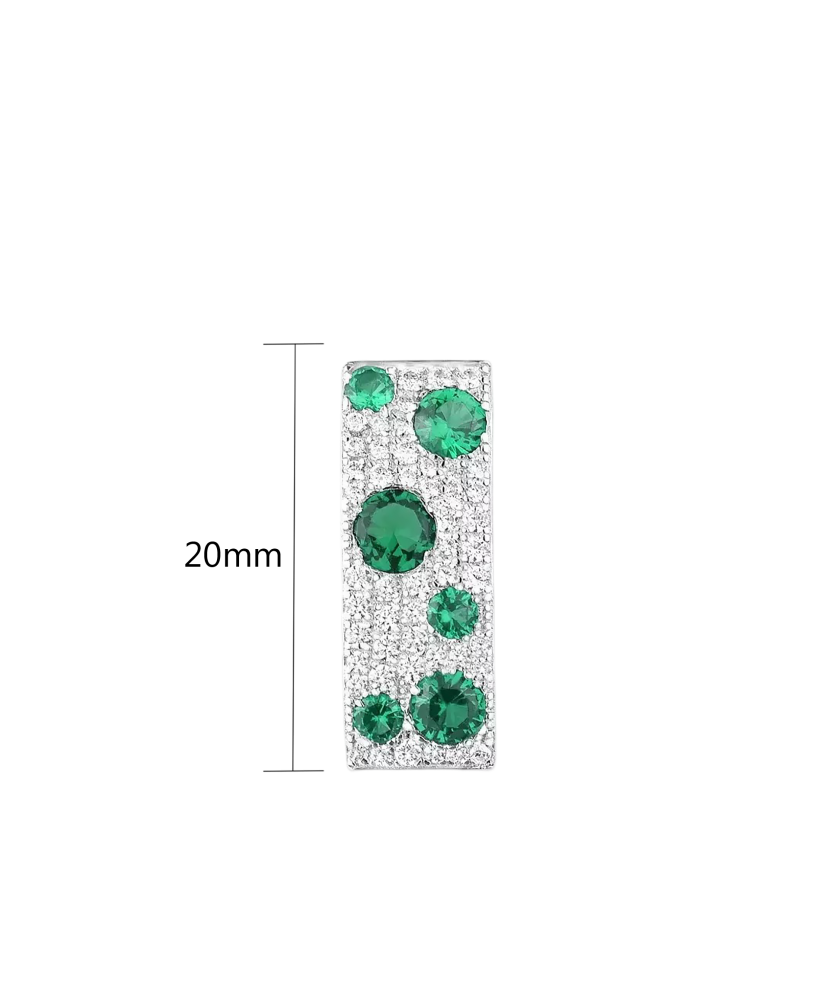 Sidabrinis pakabukas su špineliais ir cirkoniais  - Goldinga