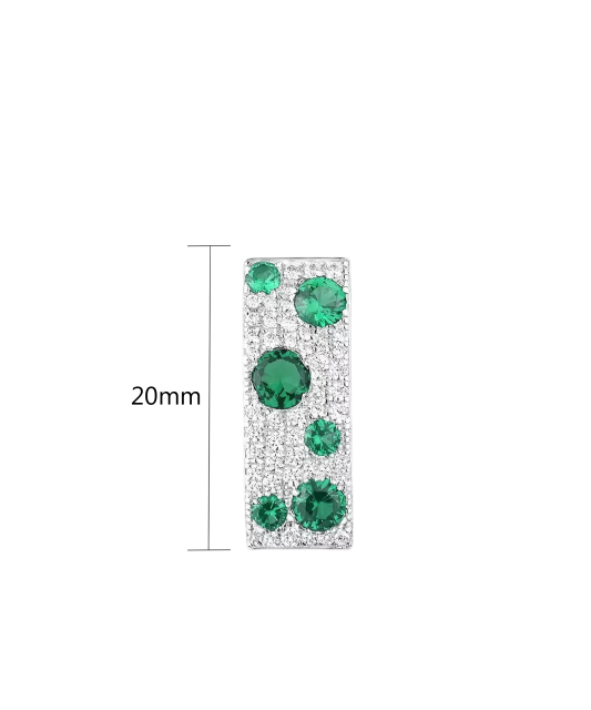 Sidabrinis pakabukas su špineliais ir cirkoniais  - Goldinga