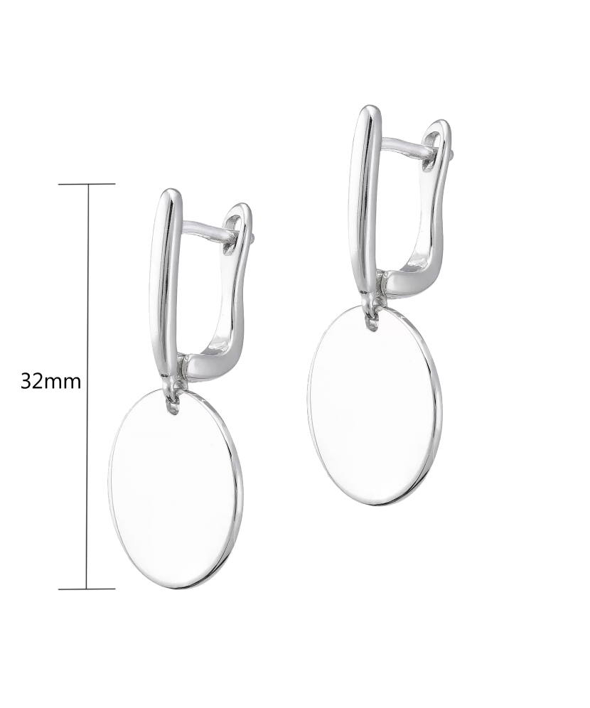 Sidabriniai auskarai  - Goldinga