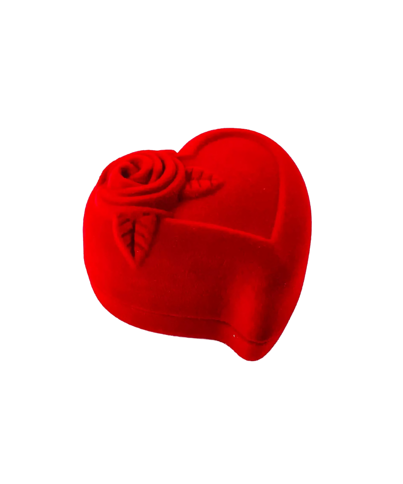 Dėžutė širdelė su rože - Dėžutės - Goldinga