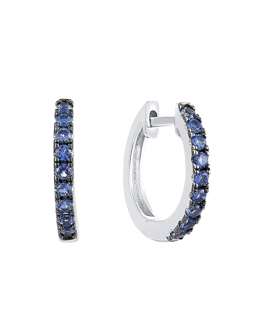 Sidabriniai auskarai su cirkoniais  - Goldinga