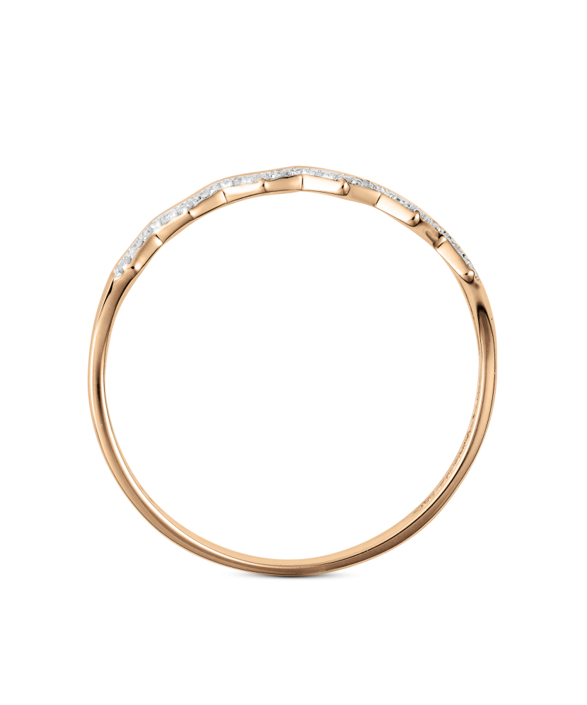 Auksinis žiedas su deimantais - Auksiniai Žiedai su brangakmeniais - Goldinga