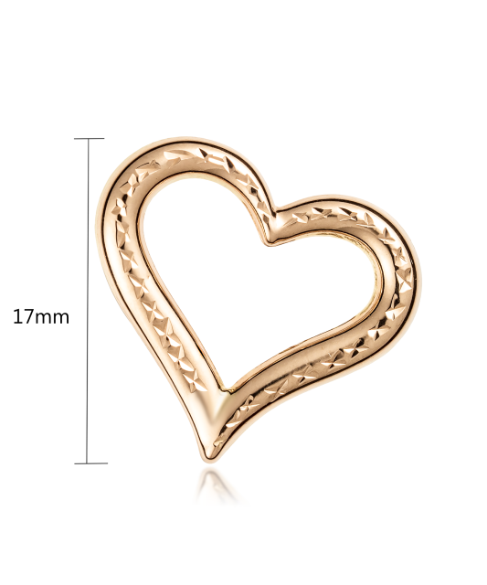 Auksinis pakabukas "Širdelė" - Auksiniai pakabukai - Goldinga