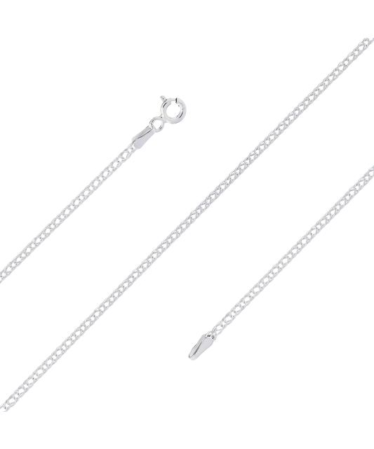 Sidabrinė Grandinėlė "Rombo" 1.5mm  - Goldinga
