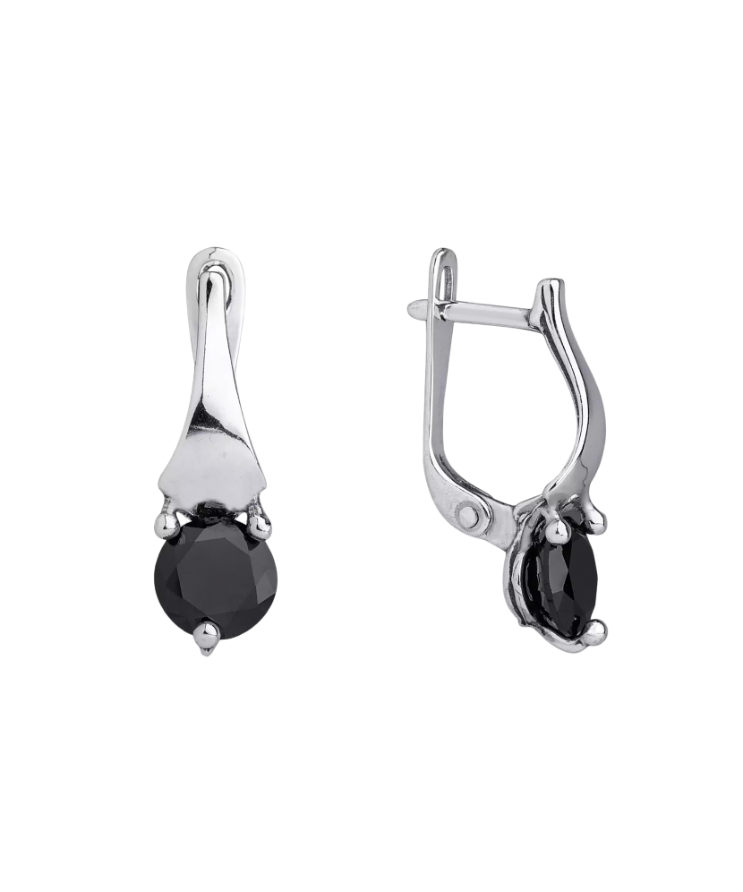 Sidabriniai auskarai su cirkoniu  - Goldinga