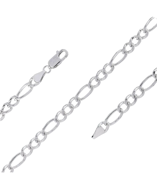 Sidabrinė apyrankė "Figaro"  - Goldinga