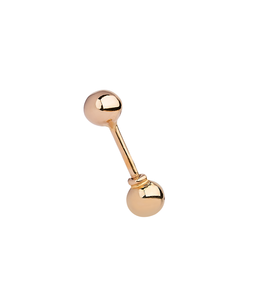 Auksinis auskaras į antakį  - Goldinga