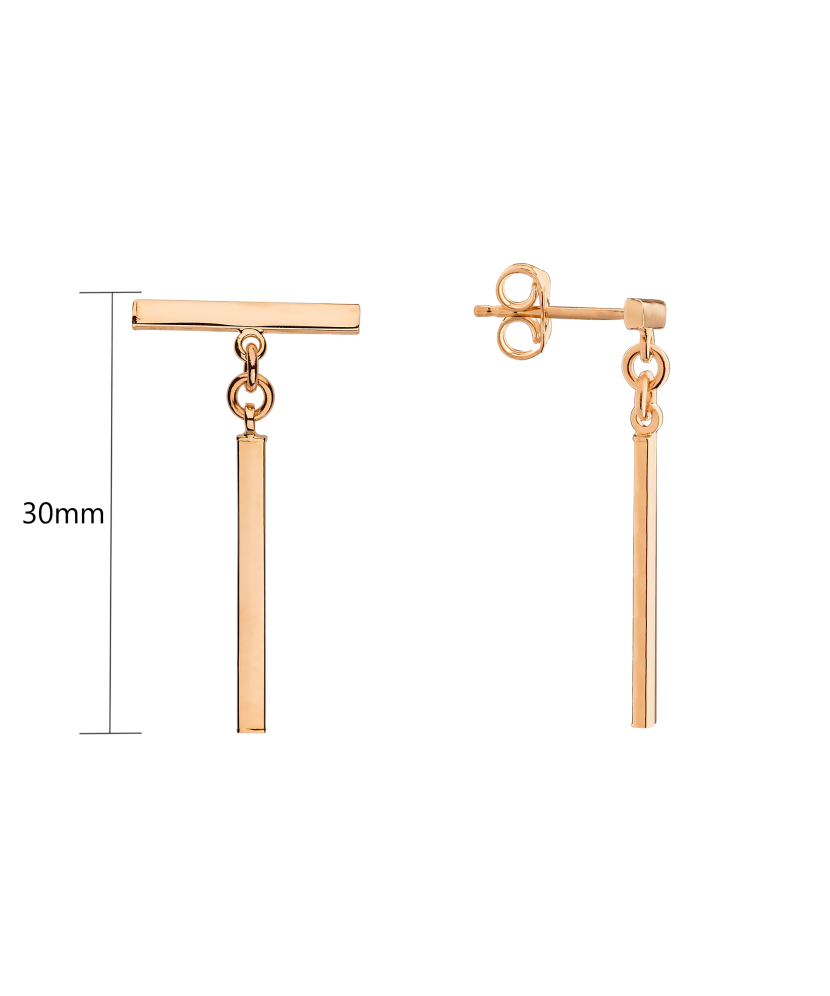 Auksiniai auskarai  - Goldinga