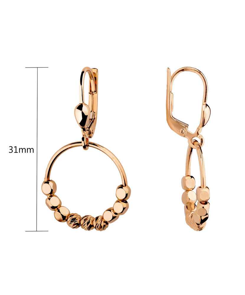 Auksiniai auskarai  - Goldinga