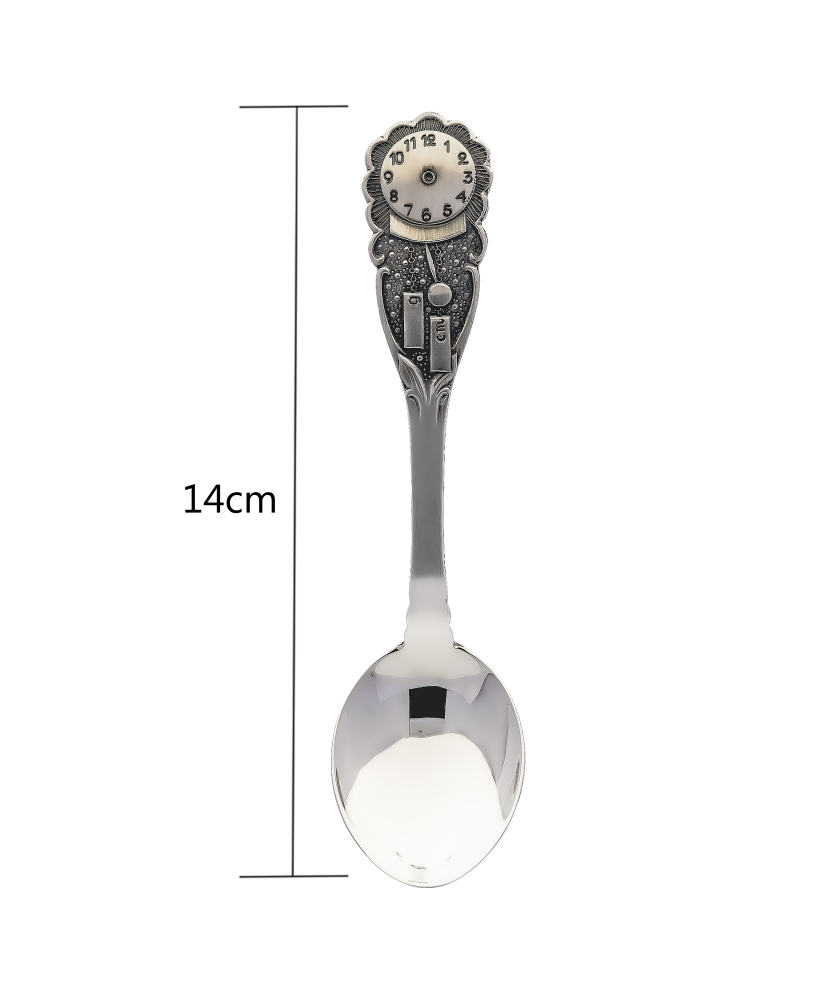 Sidabrinis Šaukštelis "Laikrodukas"  - Goldinga