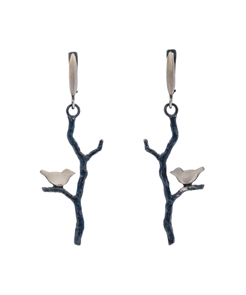 Sidabriniai auskarai  - Goldinga