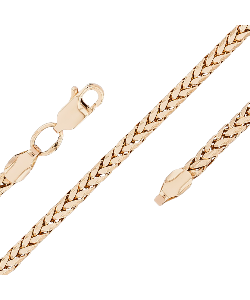 Auksinė grandinėlė "Spiker" 3.8mm - Auksinės grandinėlės - Goldinga