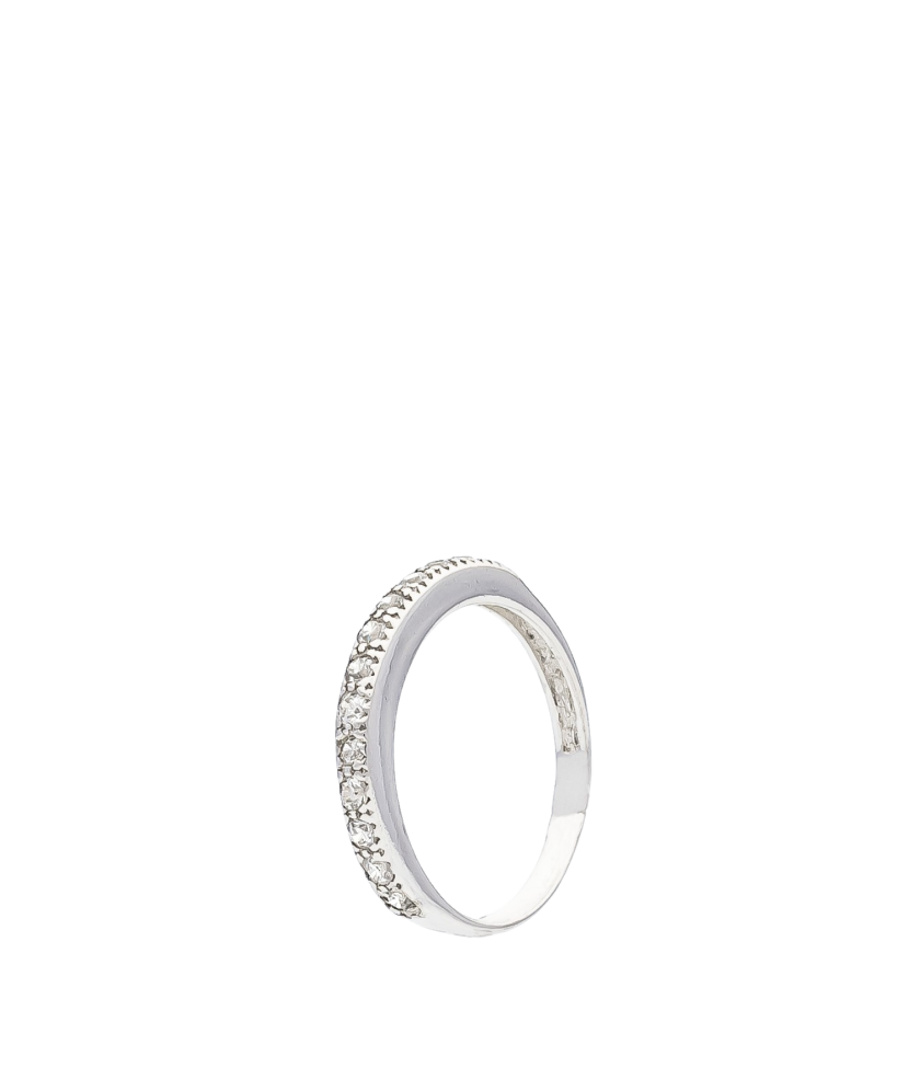 Sidabrinis žiedas su cirkoniais  - Goldinga