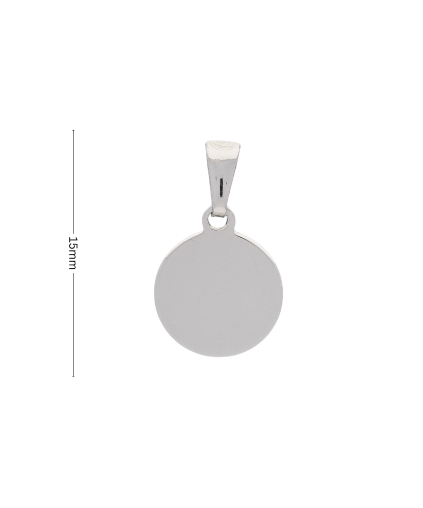 Sidabrinis Pakabukas "Plokštelė"  - Goldinga