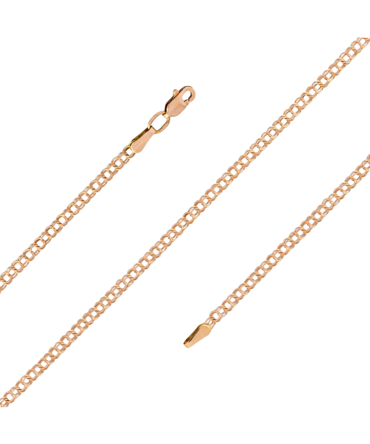 Auksinė vientisa apyrankė "Bismark" 2.8mm  - Goldinga