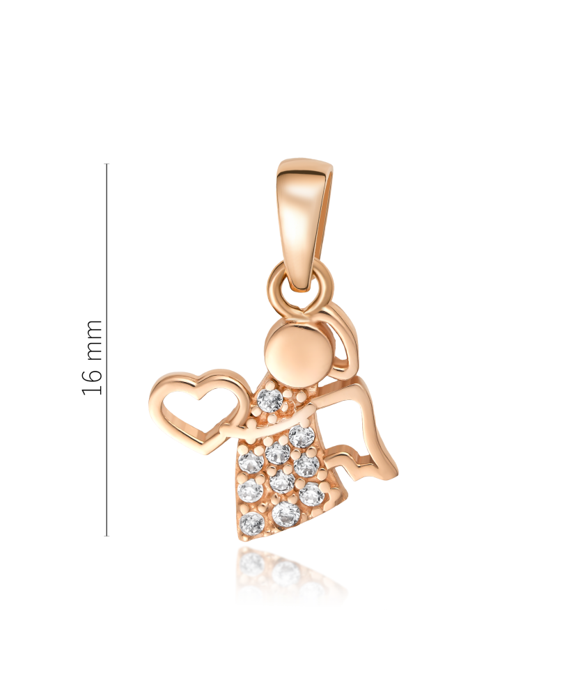 Auksinis pakabukas "angelas" - Auksiniai pakabukai - Goldinga