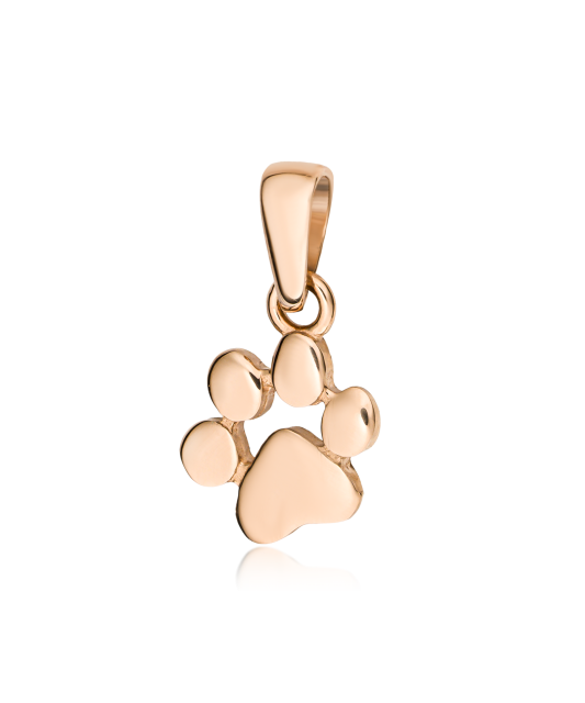 Auksinis pakabukas "Pėdutė" - Auksiniai pakabukai - Goldinga