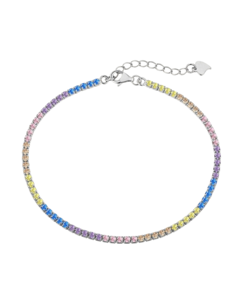 sidabrinė apyrankė su cirkoniais  - Goldinga