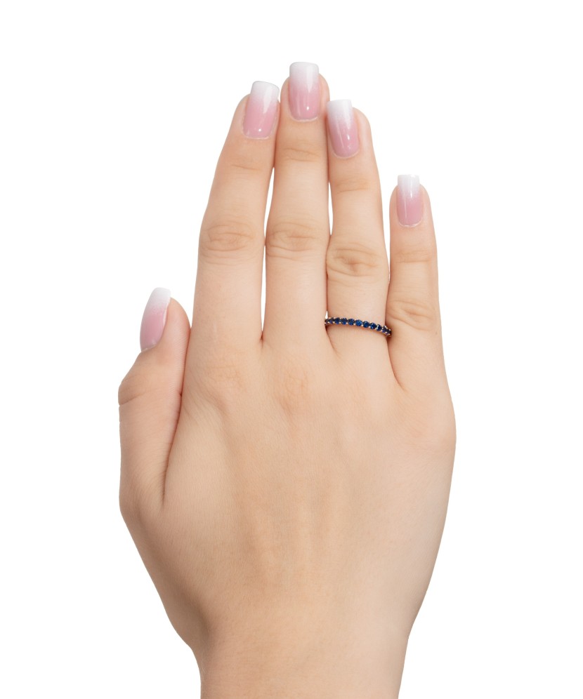 Auksinis žiedas su cirkoniais