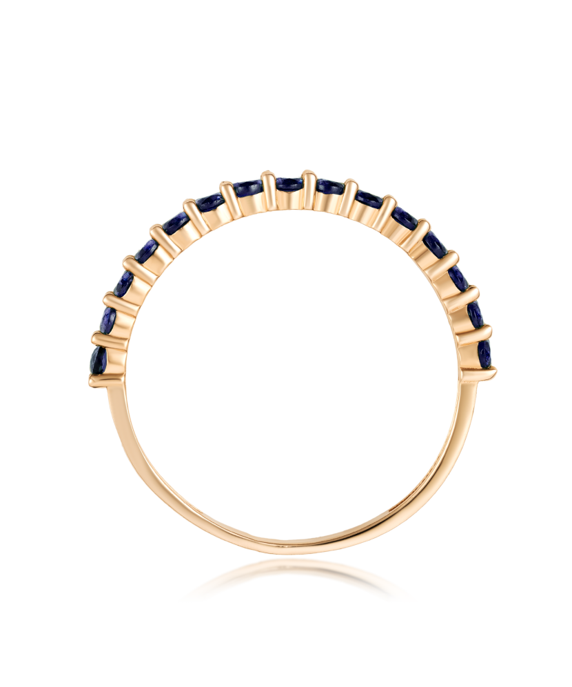 Auksinis žiedas su cirkoniais