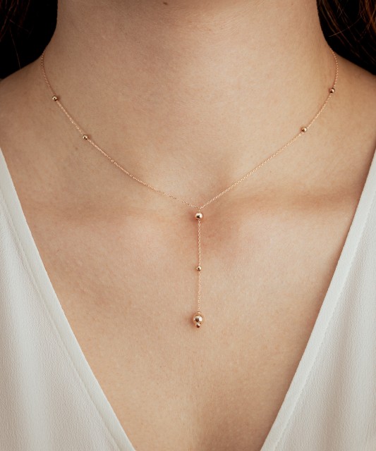 Auksinė grandinėlė su pakabukais - Auksinės grandinėlės su pakabukais - Goldinga