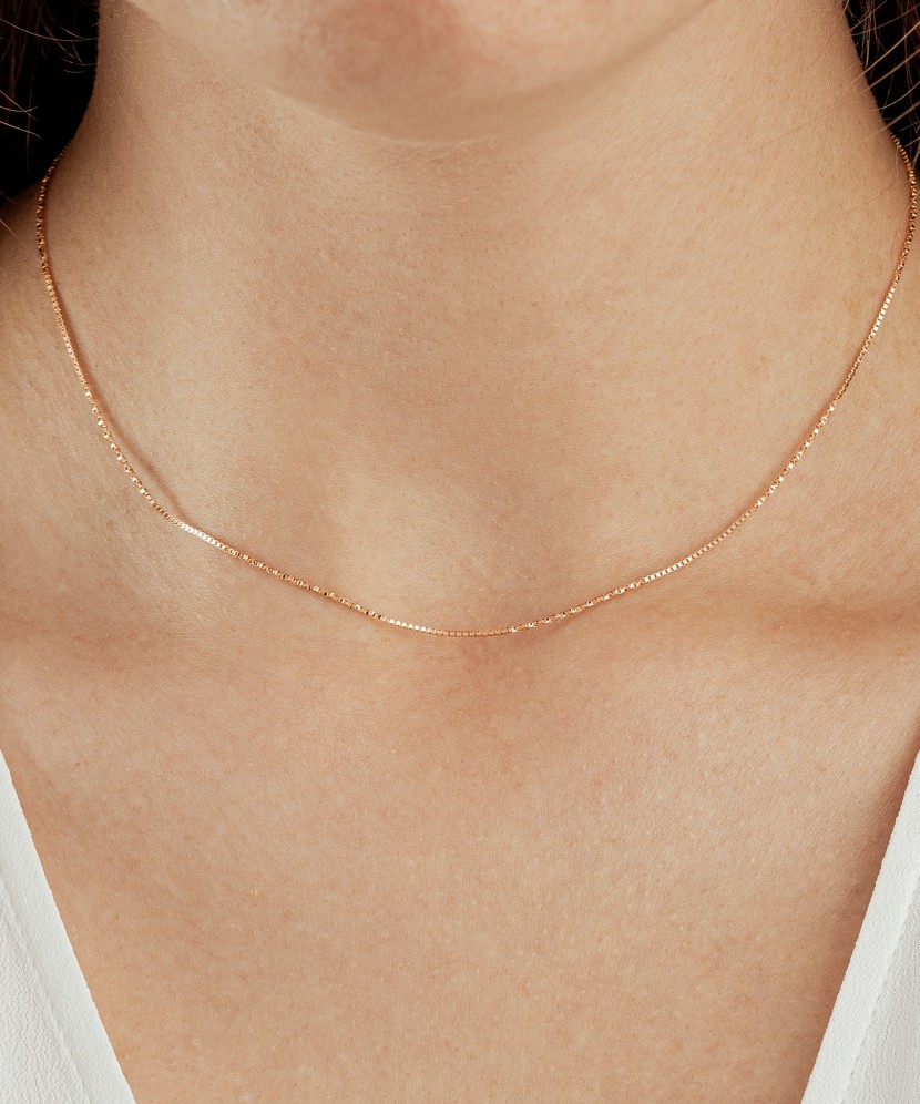 Auksinė grandinėlė "Box"