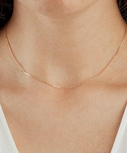 Auksinė grandinėlė "Box"