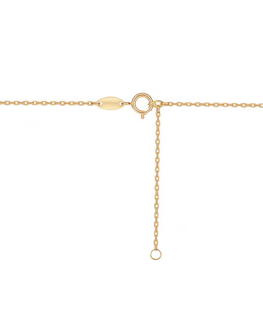 Auksinė grandinėlė su pakabuku raidė R - Auksinės grandinėlės su pakabukais - Goldinga