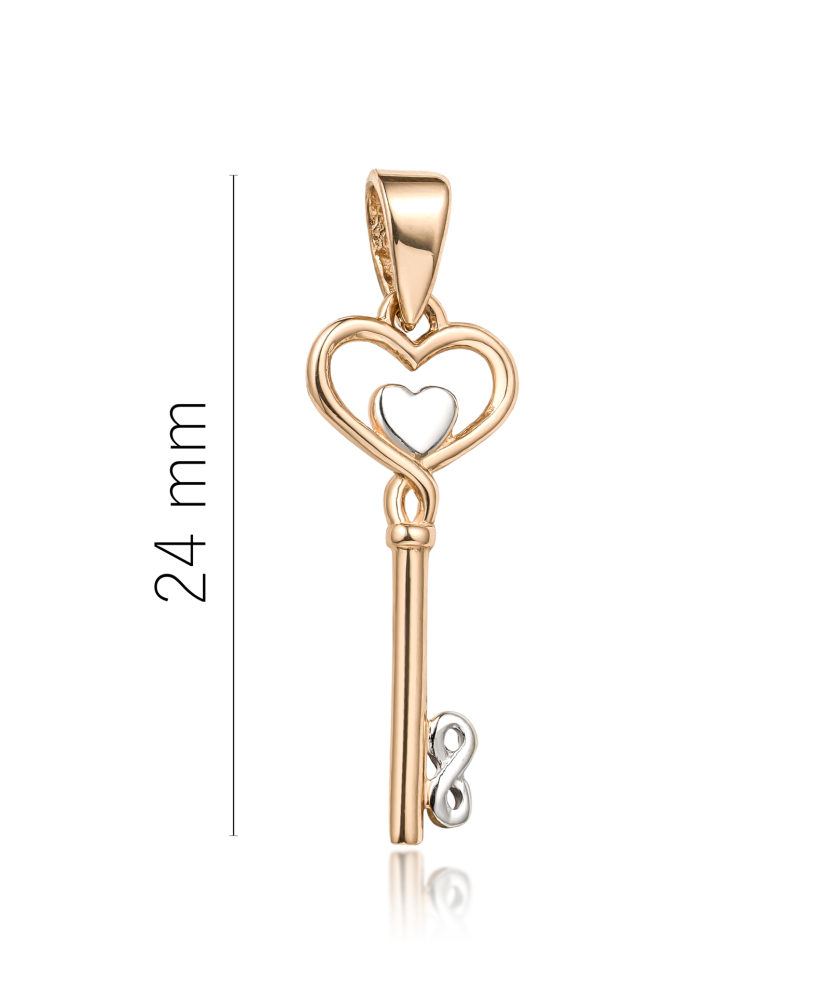 Auksinis pakabukas "Raktas" - Auksiniai pakabukai - Goldinga