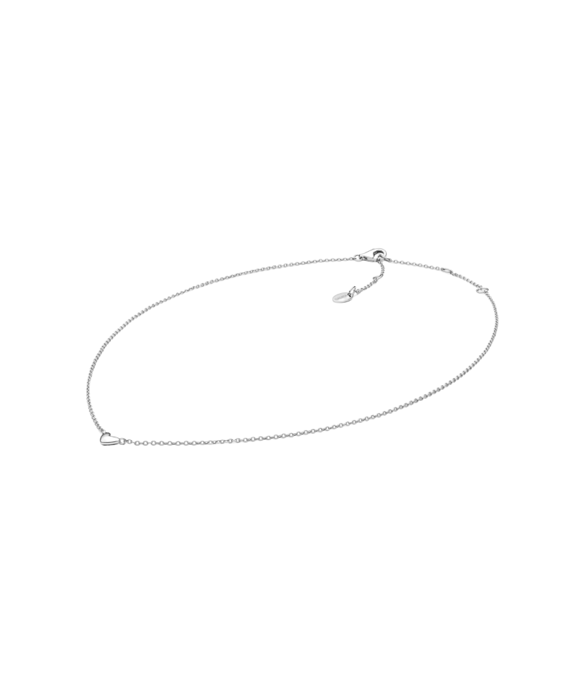 Sidabrinė grandinėlė su pakabuku "Širdelė"