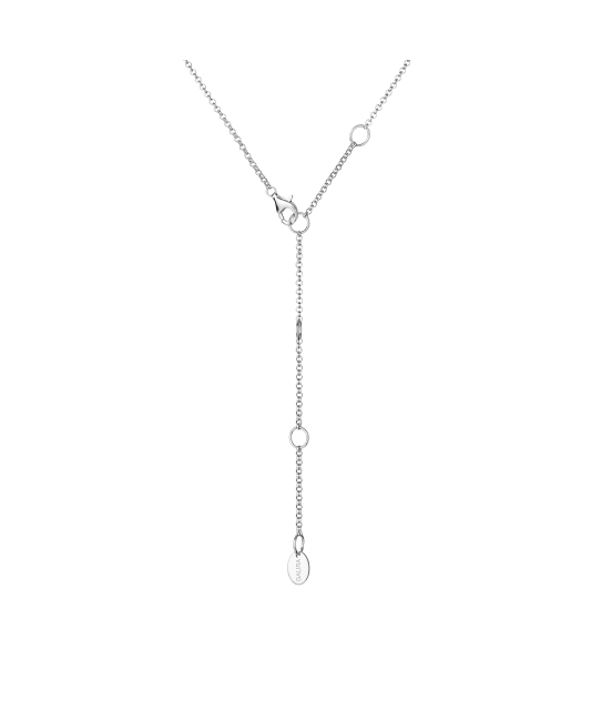 Sidabrinė Grandinėlė Su Perlo Pakabuku Ir Cirkoniais