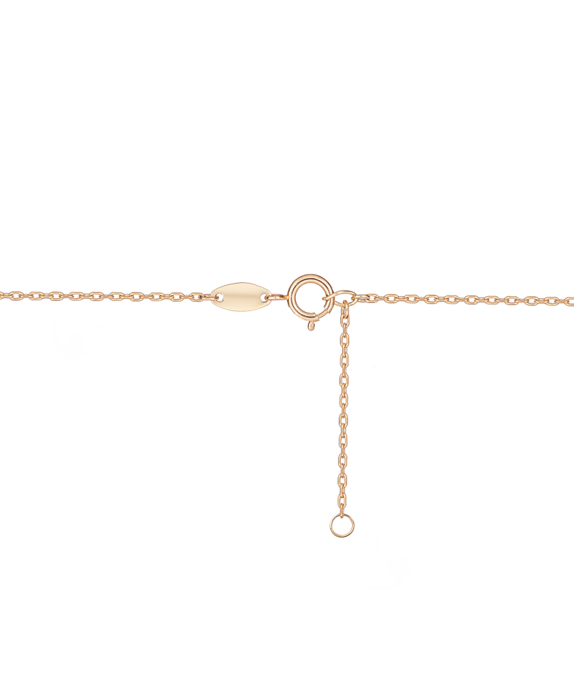 Auksinė Grandinėlė Su deimantiniu Pakabuku  - Goldinga